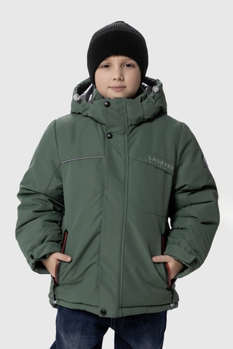 Фото Куртка зимова для хлопчика Snowgenius H38-016 152 см Зелений (2000990062932W)