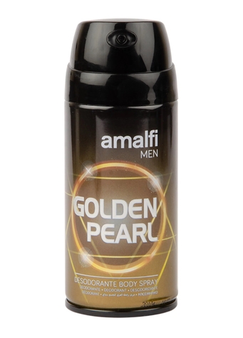 Фото Дезодорант чоловічий Amalfi Men Golden Peart 150 мл (8414227693631A)