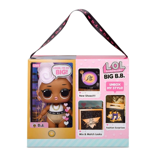 Фото Игровой набор с мега-куклой L.O.L. SURPRISE! серии "Big B.B.Doll" - ДИДЖИТ 573067 (6900006599338)