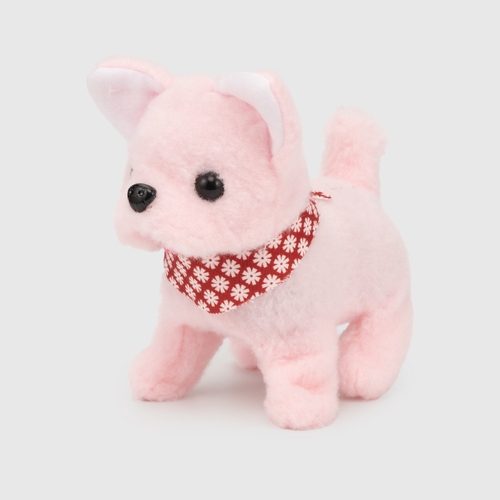 Фото Мягкая интерактивная игрушка "Собака" MP2333 Розовый (2000990323644)