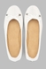 Балетки жіночі Sila S-01 40 Білий (2000990502629S) Фото 8 з 9