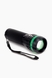 Ліхтарик ручний на батарейках ZOOM Зелений Omer BM-310 (2000989456711) Фото 1 з 3
