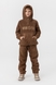 Костюм для хлопчика (реглан+штани) MAGO T358 128 см Коричневий (2000989918660W) Фото 1 з 23