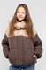 Куртка для дівчинки Venidise 99817 170 см Шоколад (2000990118998W) Фото 1 з 16