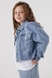 Куртка джинсова для дівчинки MK6029 152 см Блакитний (2000990395788D) Фото 2 з 15