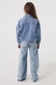 Куртка джинсова для дівчинки MK6029 152 см Блакитний (2000990395788D) Фото 8 з 15