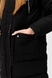 Куртка жіноча 8383 2XL Чорно-бежевий (2000989988335W) Фото 8 з 24
