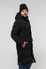 Куртка зимова чоловіча H9102 56 Чорний (2000989891147W) Фото 2 з 19