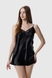 Нічна сорочка жіноча COTTONHILL CH1405 XL Чорний (2000990257970A) Фото 2 з 11
