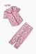Пижама для девочки Teknur 40614 104-110 см Розовый (2000989497639А) Фото 9 из 16