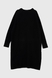 Платье однотонное женское W23-48 M Черный (2000989941118W) Фото 14 из 18