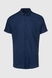 Рубашка кэжуал однотонная мужская CLUB ju CJU21526 3XL Синий (2000990629944S) Фото 6 из 9