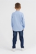 Рубашка однотонная для мальчика Redpolo 1712 140 см Голубой (2000990387844D) Фото 4 из 11