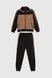 Спортивний костюм для хлопчика S&D XD019 кофта + штани 134 см Коричневий (2000989957904D) Фото 9 з 18