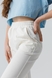 Спортивні штани жіночі 23-1410 XL Білий (2000990442802D) Фото 3 з 11