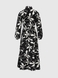 Сукня з візерунком жіноча 697 52 Чорний (2000990461117S) Фото 12 з 13