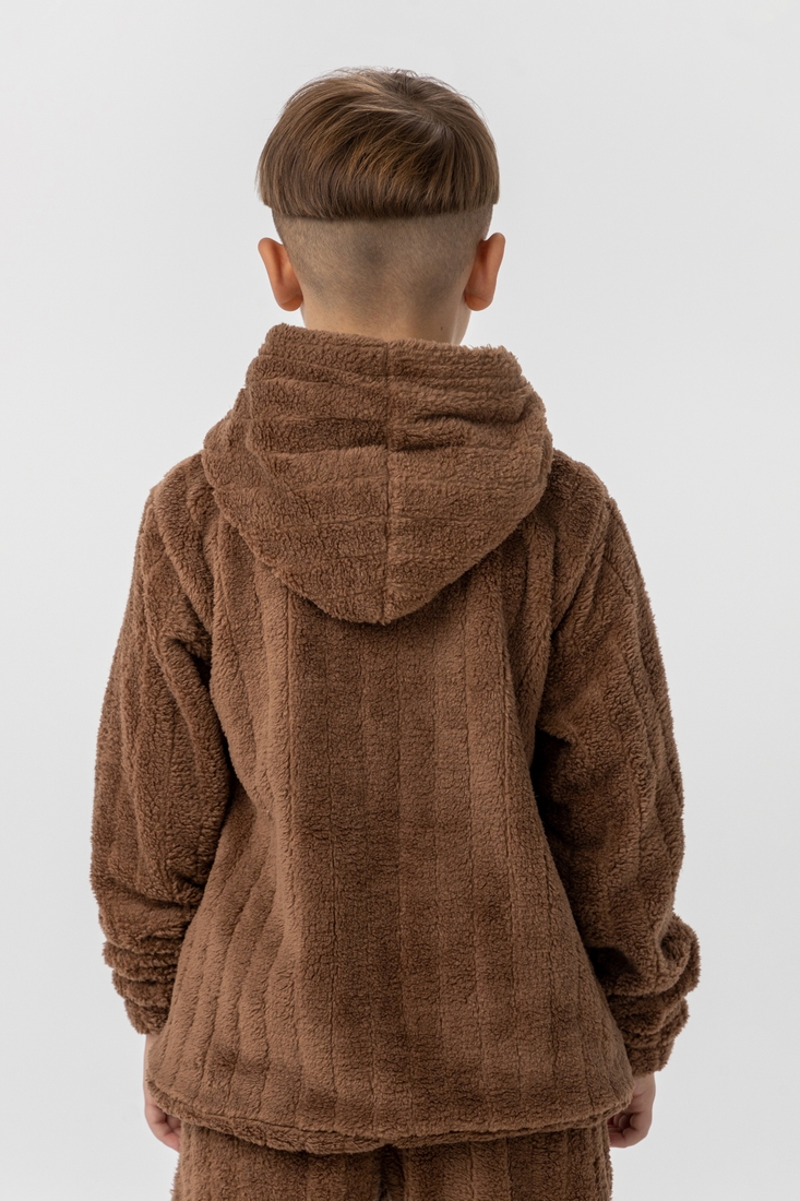 Фото Костюм для мальчика (реглан+штаны) MAGO T358 152 см Коричневый (2000989918707W)