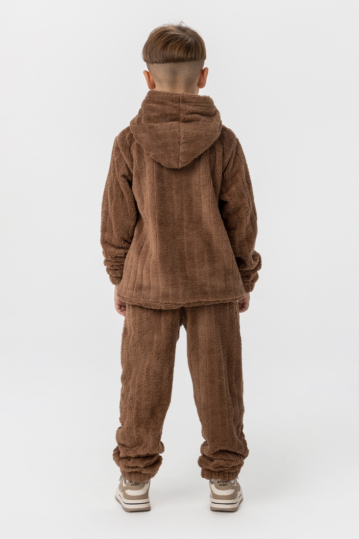 Фото Костюм для хлопчика (реглан+штани) MAGO T358 152 см Коричневий (2000989918707W)