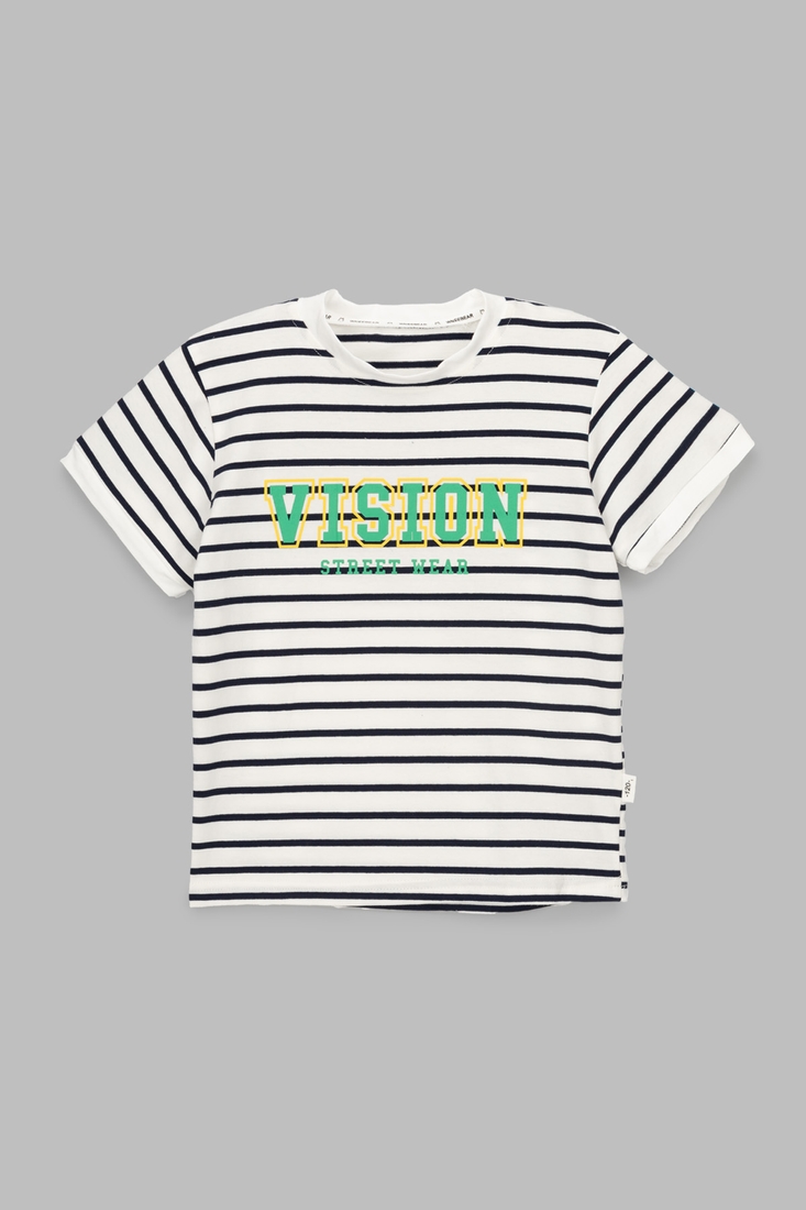 Фото Костюм футболка+шорти для хлопчика Kai-Kai 23143-81955 116 см Білий (2000990466815S)