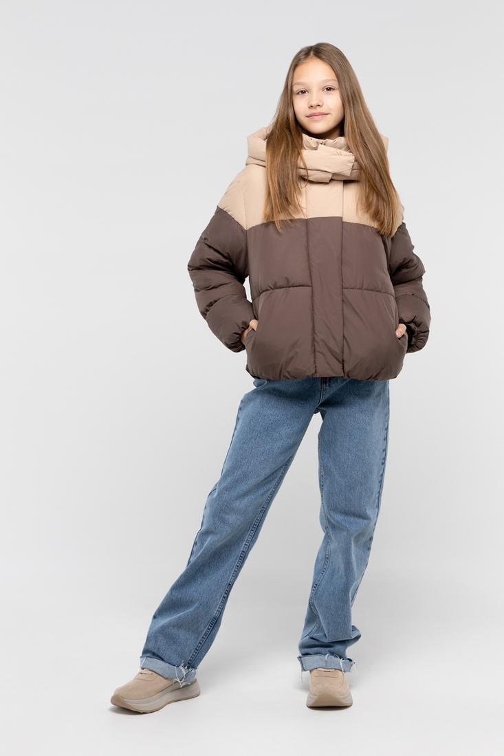 Фото Куртка для девочки Venidise 99817 140 см Шоколад (2000990118936W)