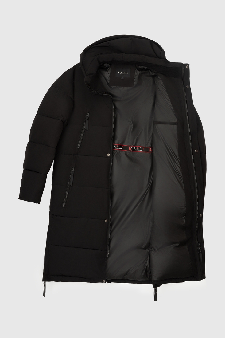 Фото Куртка зимняя мужская H9102 56 Черный (2000989891147W)