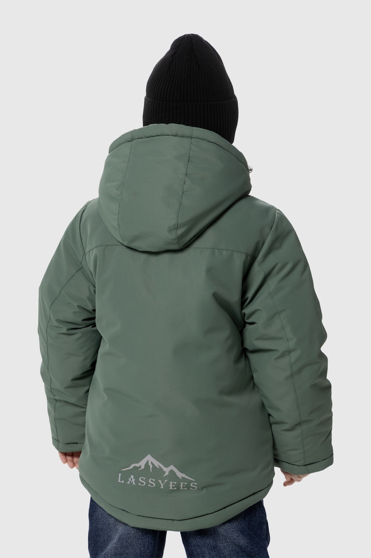 Фото Куртка зимова для хлопчика Snowgenius H38-016 152 см Зелений (2000990062932W)