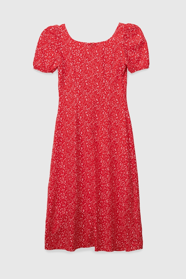 Фото Платье с узором женское LAWA CTM WTC02318 2XL Красный (2000989948247S)(LW)