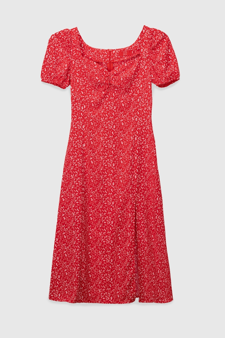 Фото Платье с узором женское LAWA CTM WTC02318 2XL Красный (2000989948247S)(LW)