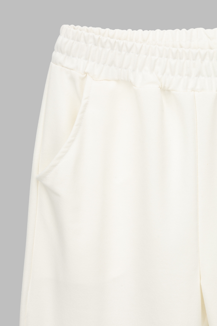 Фото Спортивні штани жіночі 23-1410 S Білий (2000990442772D)