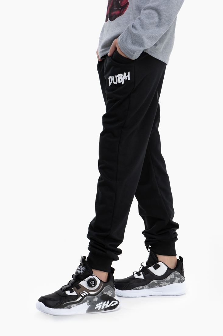 Фото Спортивний костюм (кофта,реглан,штани) для хлопчика 8892 176 см Чорний (2000989896104D)