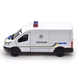 Автомодель Ford Transit Van Поліція TechnoDrive 250343U Білий (4895065079391) Фото 2 з 11