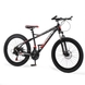 Спортивний велосипед RUI JIA ZL40-3 24" Червоно-чорний (2000989528876) Фото 1 з 10