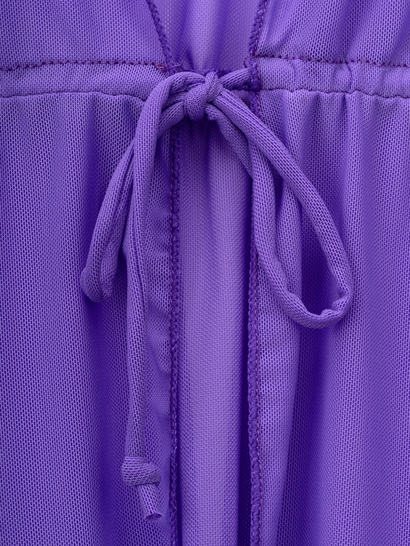 Фото Туника пляжная для девочки TREBA A6113 160 см Фиолетовый (2000990371911S)