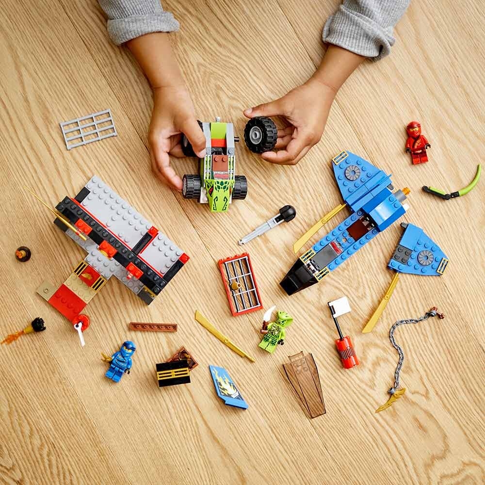 Фото Конструктор LEGO Ninjago Битва штурмовиков (71703)