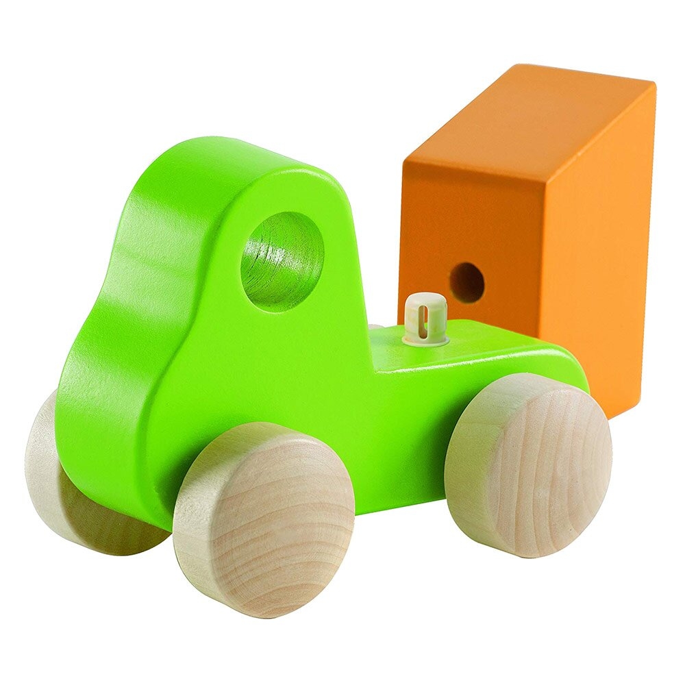 Фото Развивающая игрушка Hape Маленький самосвал, зеленый (2000903291190)