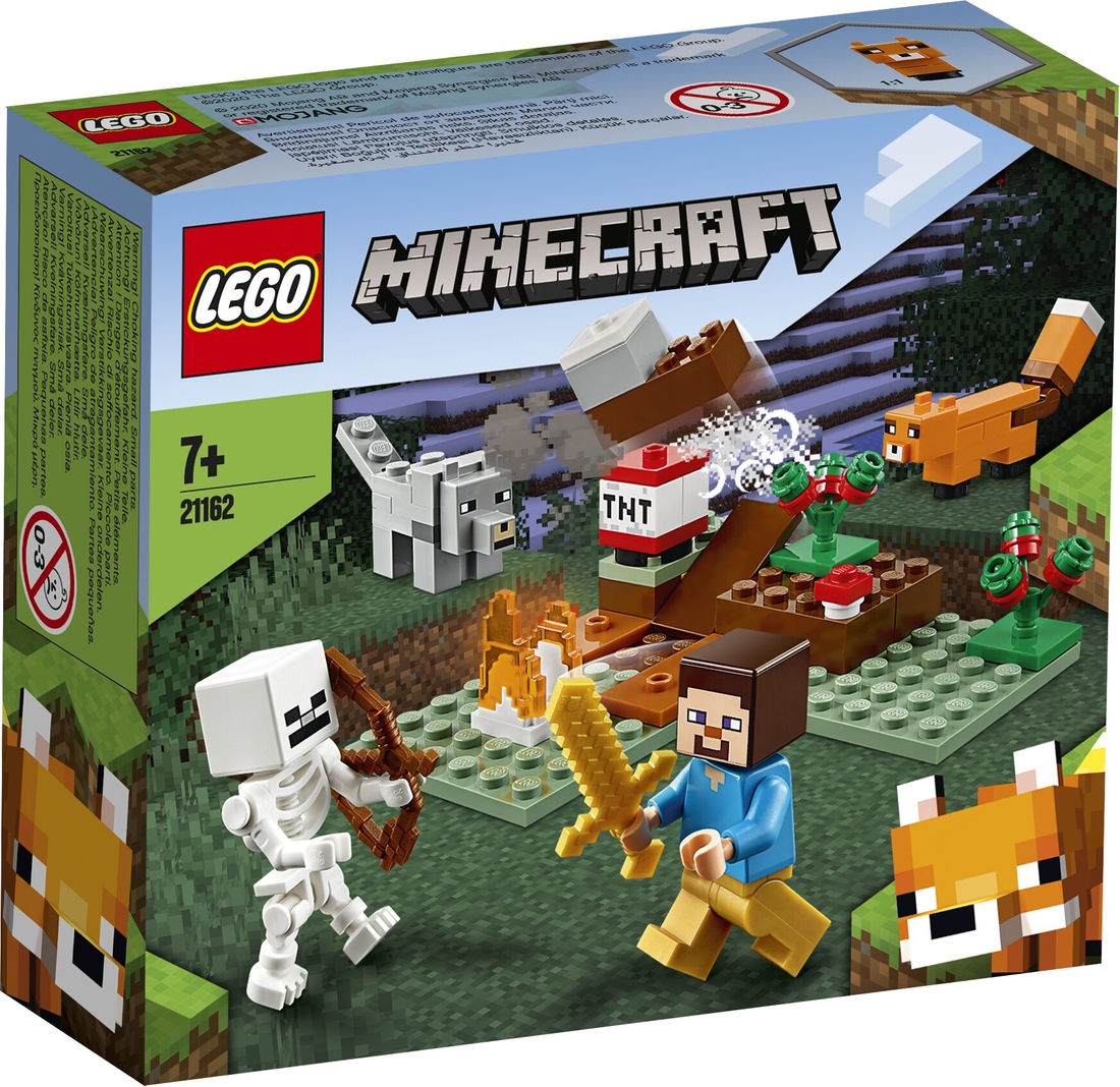 Фото Конструктор LEGO Minecraft Приключения в тайге (21162)