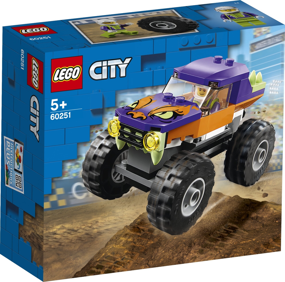 Фото Конструктор LEGO City Грузовик-монстр (60251)
