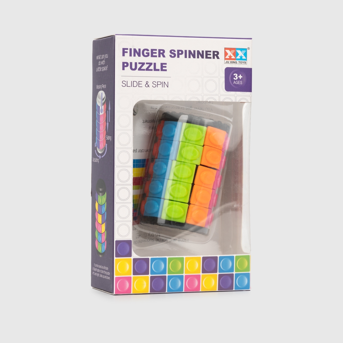 Фото Логическая игра Finger Spinner Puzzle 8602 Разноцветный (2000990198099)