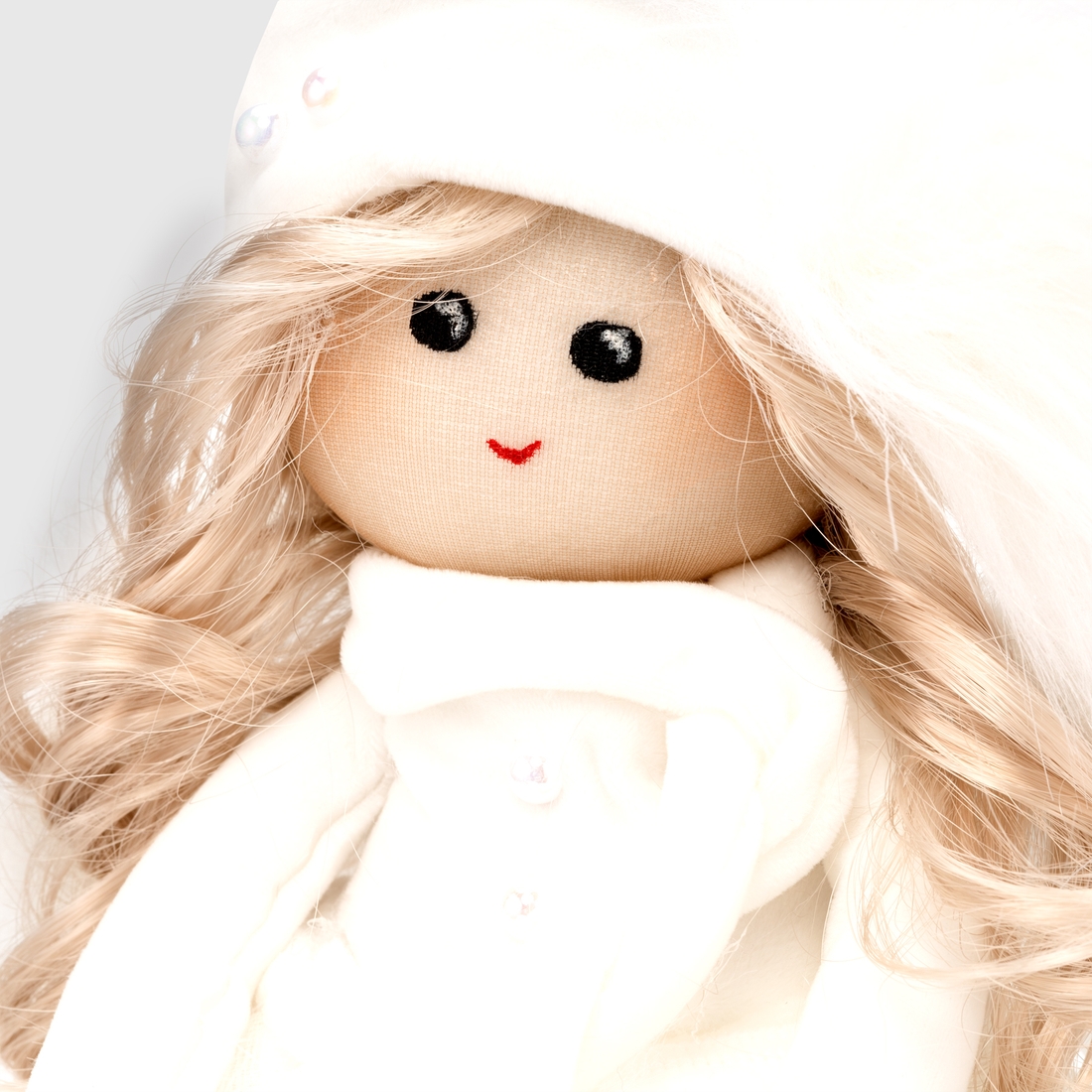 Фото Різдвяна лялька "Милий Янгол" Милий Янгол 35 см Білий (2000990206497)(NY)