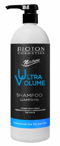 Фото Шампунь для волосся BIOTON Nature Professional ULTRA VOLUME 1000 мл (4820026152653)