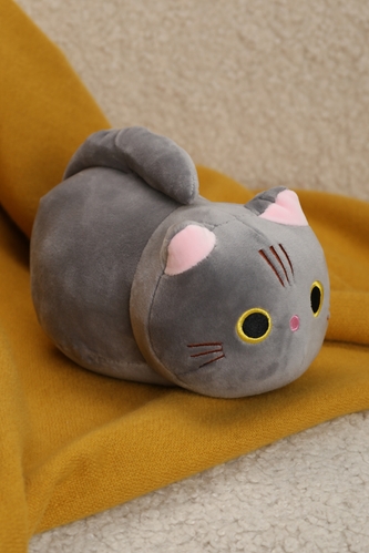 Фото М'яка іграшка подушка кішка 20 см K6007 Різнокольоровий (2000989526704)