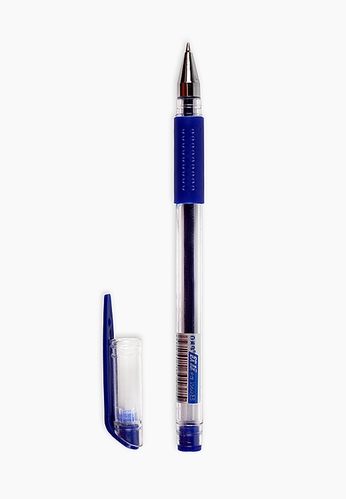 Фото Ручка гелева синя 0.5мм FN12946 (6932912301385)