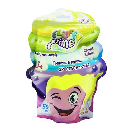 Фото Ароматная слизи-лизун Danko-Toys "Fluffy Slime" пакет 500 г укр FLS-02-01U (2000989066729)
