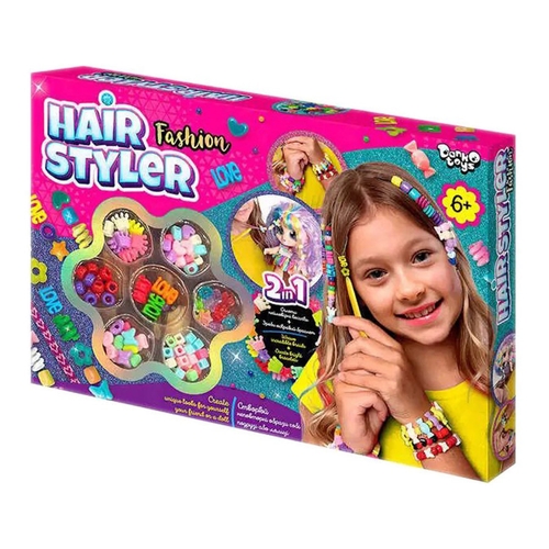 Фото Креативное творчество "Hair Styler. Fashion" Danko Toys HS-01-02 (2000990306524)