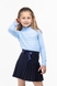 Блуза дівчинка Perix 4012 152 см Блакитний (2000989808947D) Фото 3 з 11