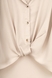 Блуза однотонна жіноча Esay 9526 42 Бежевий (2000989691228D) Фото 11 з 13