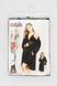 Комплект халат+сорочка жіночий Atik 891 M/L Чорний (2000990159120A) Фото 16 з 18