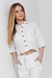Костюм для девочки(рубашка+штаны) LocoLoco 9008 158 см Белый (2000990348760S) Фото 8 из 22