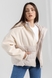 Куртка однотонна жіноча 5119 2XL Молочний (2000990320360D) Фото 1 з 15