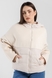 Куртка однотонная женская 5119 XL Молочный (2000990320346D) Фото 2 из 15